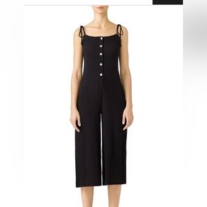Bec & Bridge black Cropped Emilie Jumpsuit